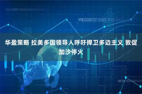 华盈策略 拉美多国领导人呼吁捍卫多边主义 敦促加沙停火